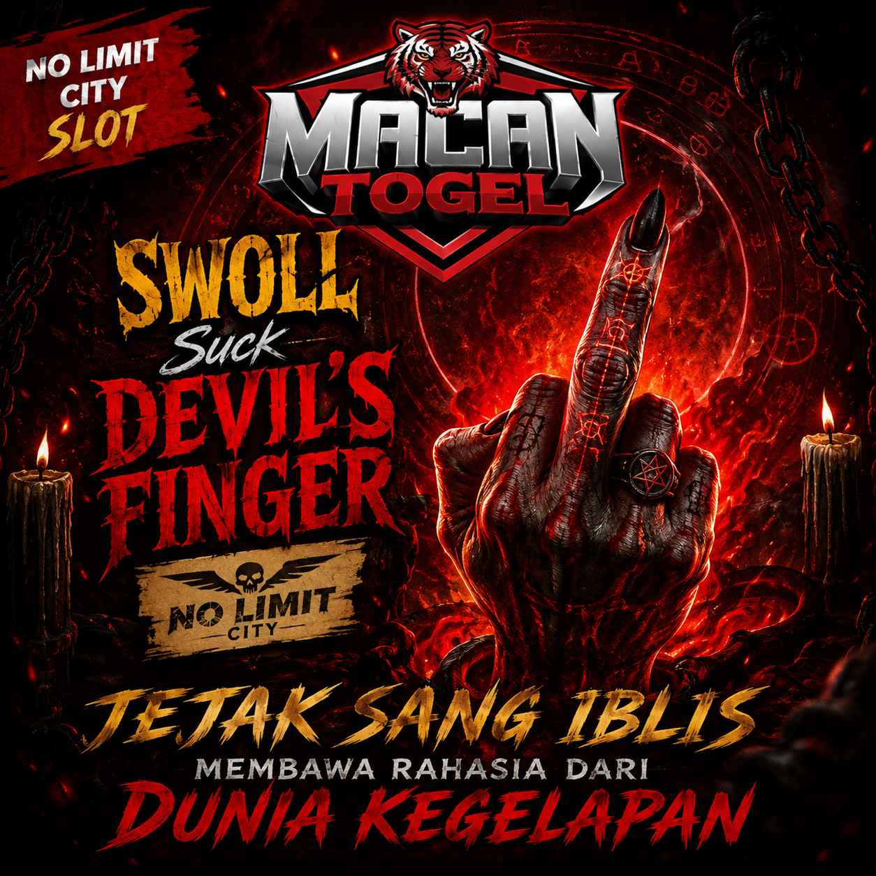 Swoll Suck Devils Finger di MACANTOGEL